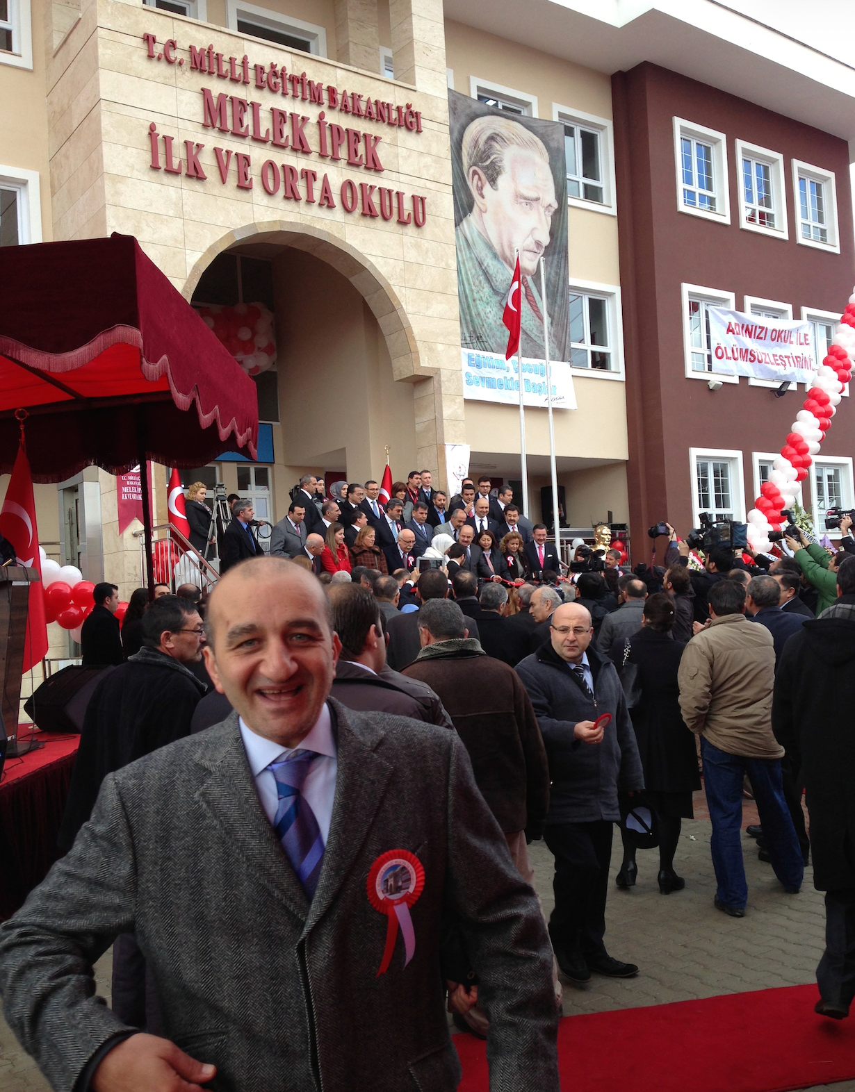 Melek İpek İlk ve Ortaokulu açılışı